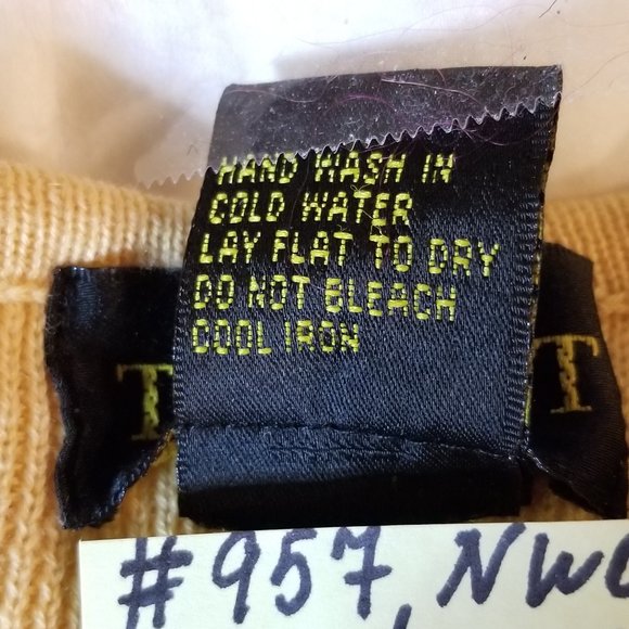 #957 NWOT Takeout NY Cotton Cardigan S MOP buttons - Picture 8 of 9